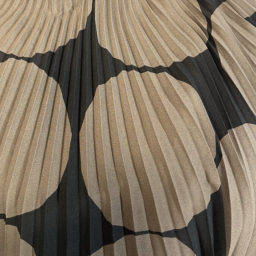 Marimekko Brown Midi A-Line Skirt Kyllikki Kivet Size Small - Picture 6 of 10